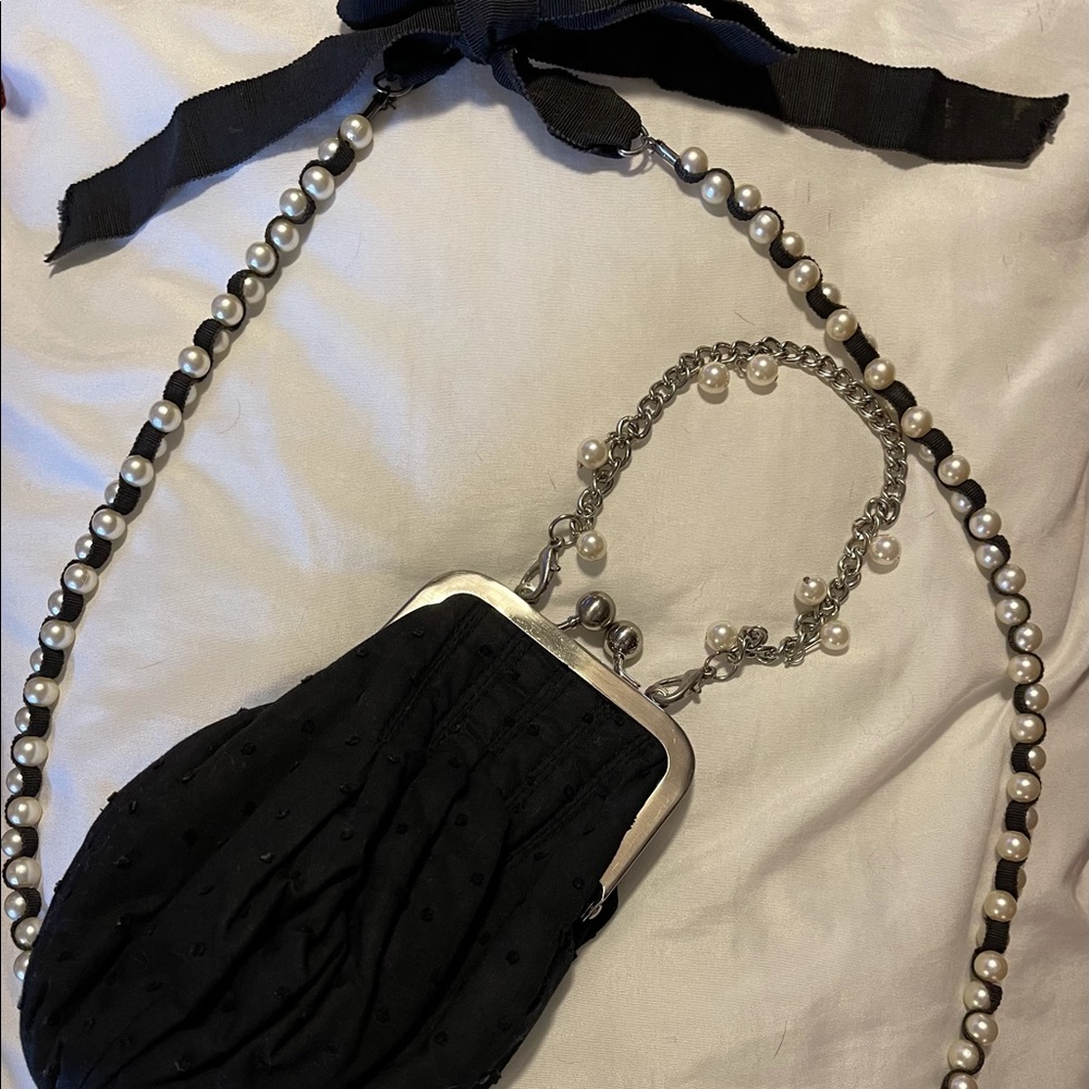 Designer Matching Handbag & Necklace